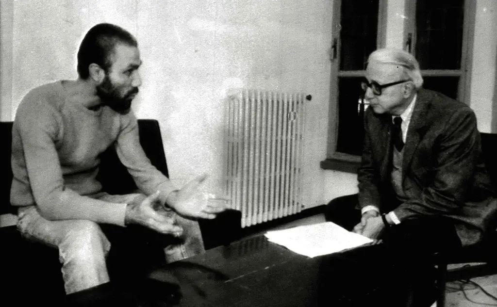Durante l'intervista ad Ali Agca, l'attentatore che sparò a Papa Giovanni Paolo II (Vanna Chessa)