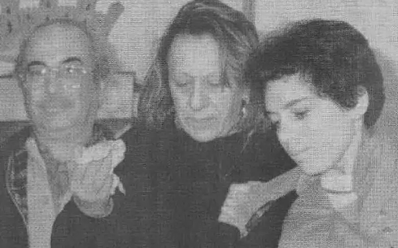 Una delle prime foto dopo la liberazione