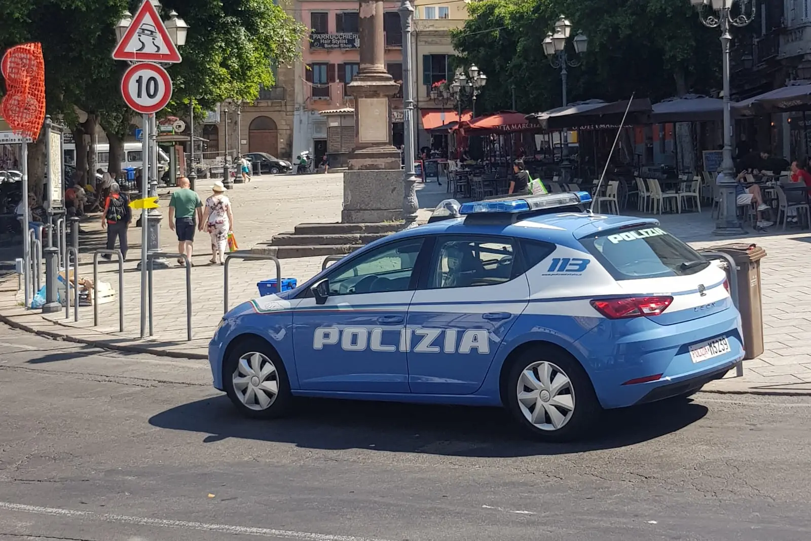 Polizia in piazza Yenne