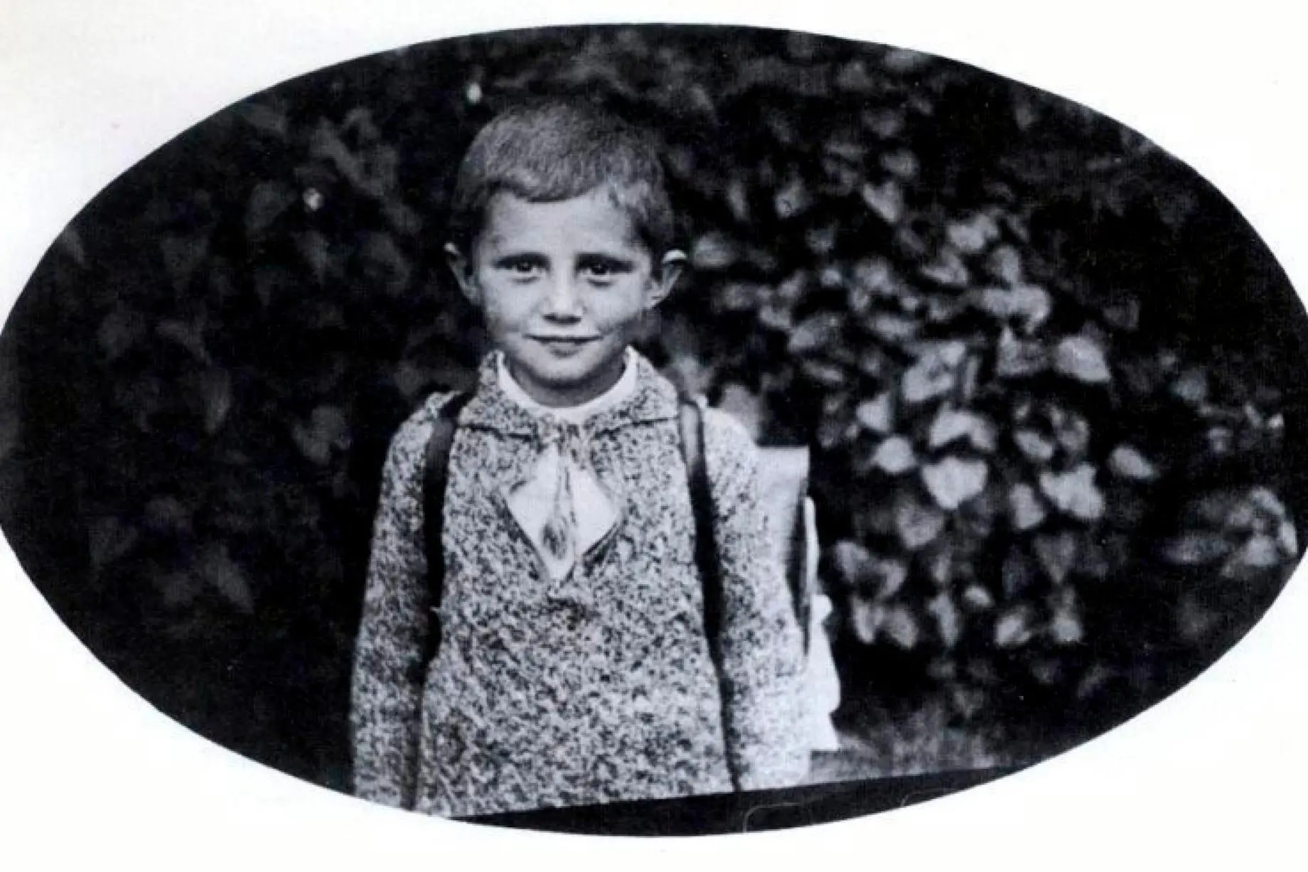 Joseph Ratzinger bambino (Ansa)