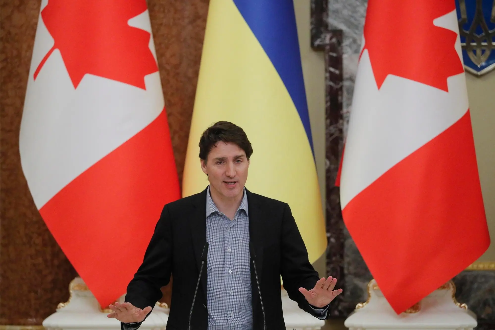 Justin Trudeau (Ansa - Epa)