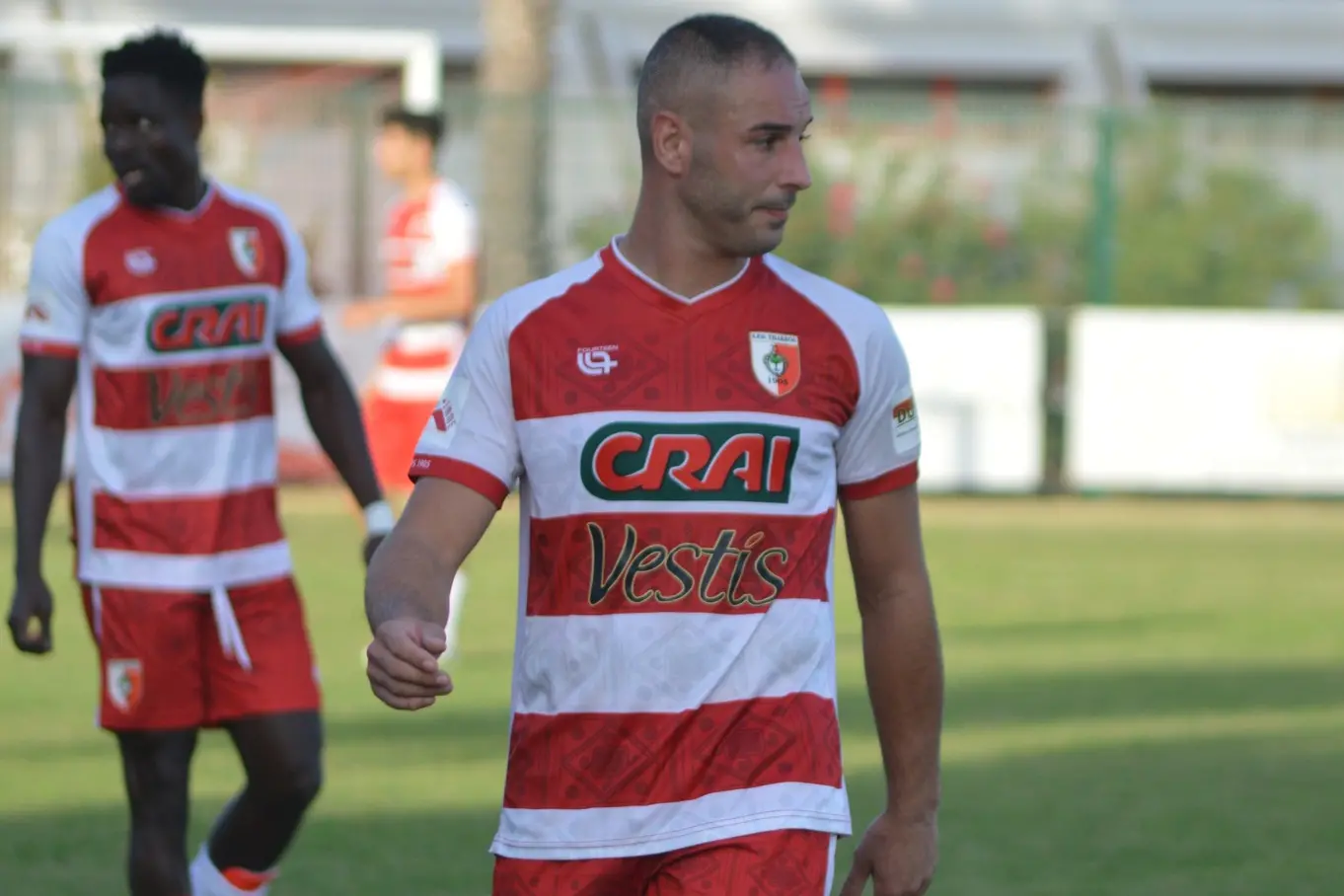 Simone Calaresu, attaccante Tharros (foto Tharros)