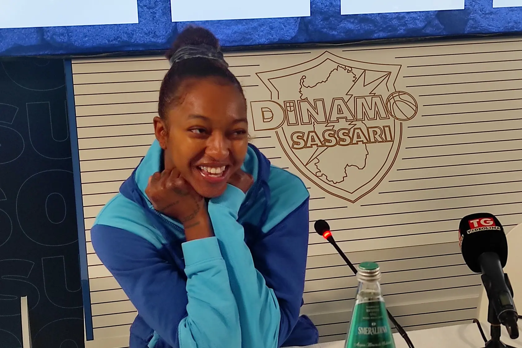 L'americana DiDi Richards (foto G. Marras)