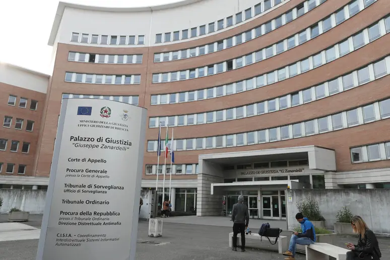 Tribunale di Brescia (foto ANSA)