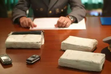 Panetti di cocaina (foto: Nico Belillo)