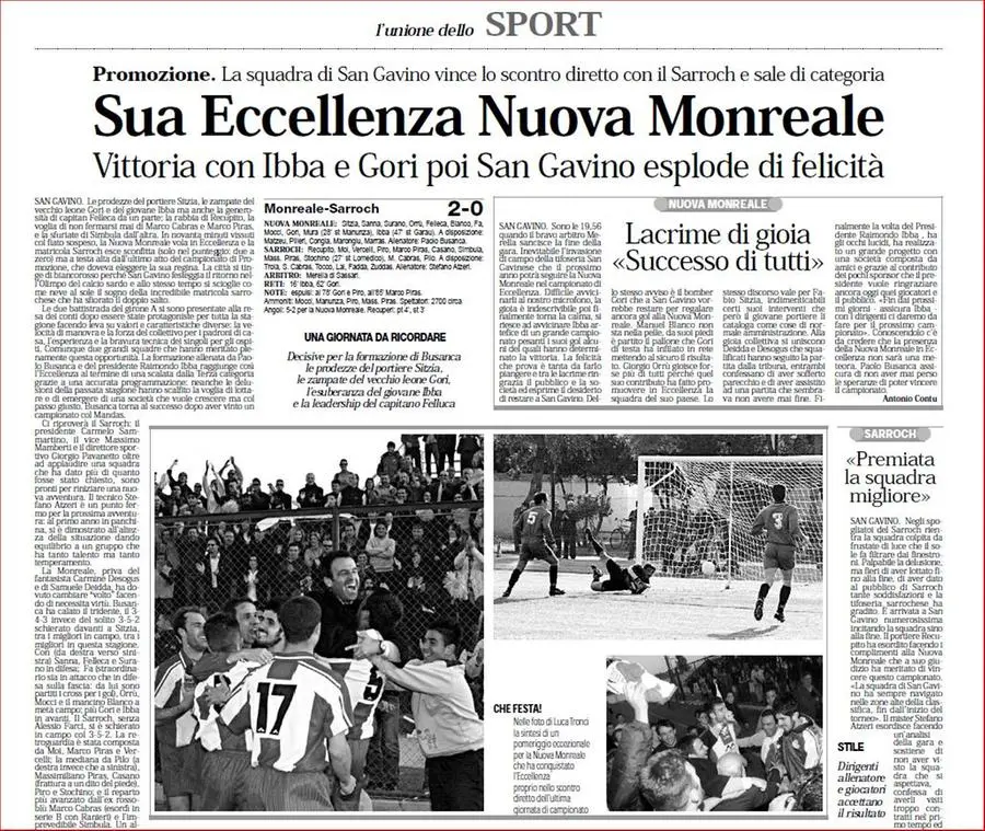 La Nuova Monreale vince il campionato di Promozione, girone A
