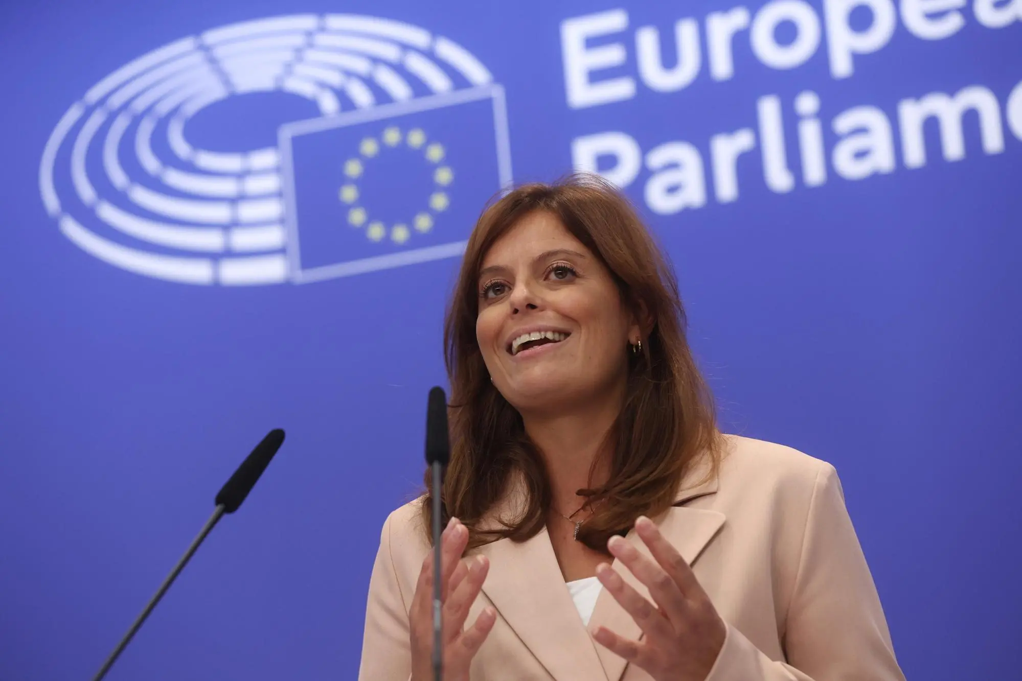 Ilaria Salis (foto Ansa/Epa)