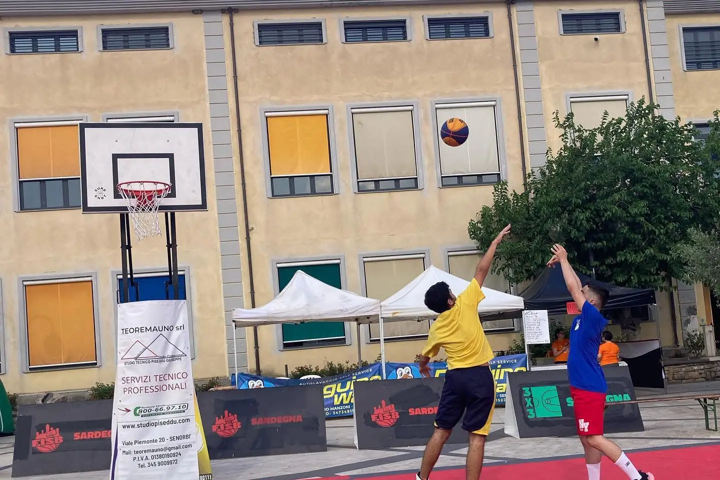Pallacanestro nelle scuole (foto Asd Basket Senorbì)