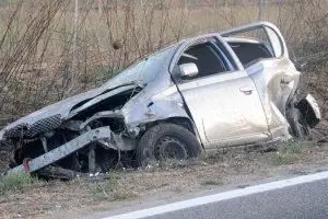 La yaris dell'incidente