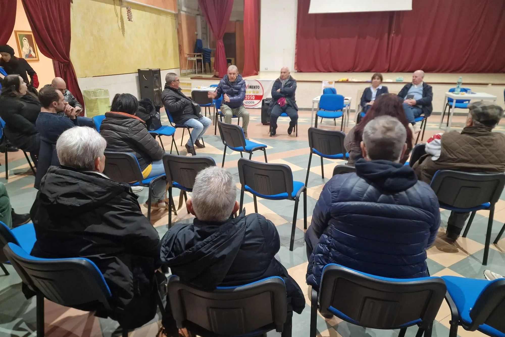 Sassari, l'incontro a Latte Dolce (foto Floris)