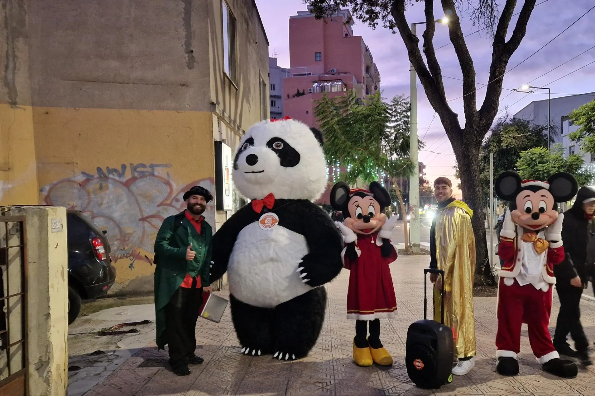 L'animazione natalizia a Quartu (Foto Daga)