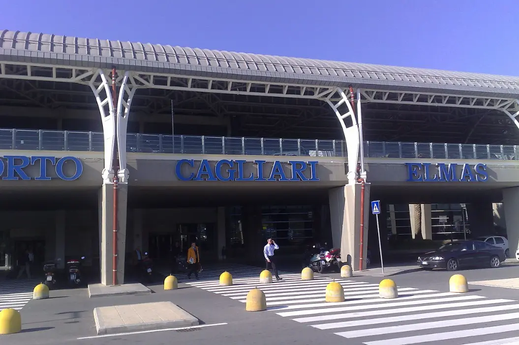 L'aeroporto di Cagliari-Elmas (foto d'archivio)