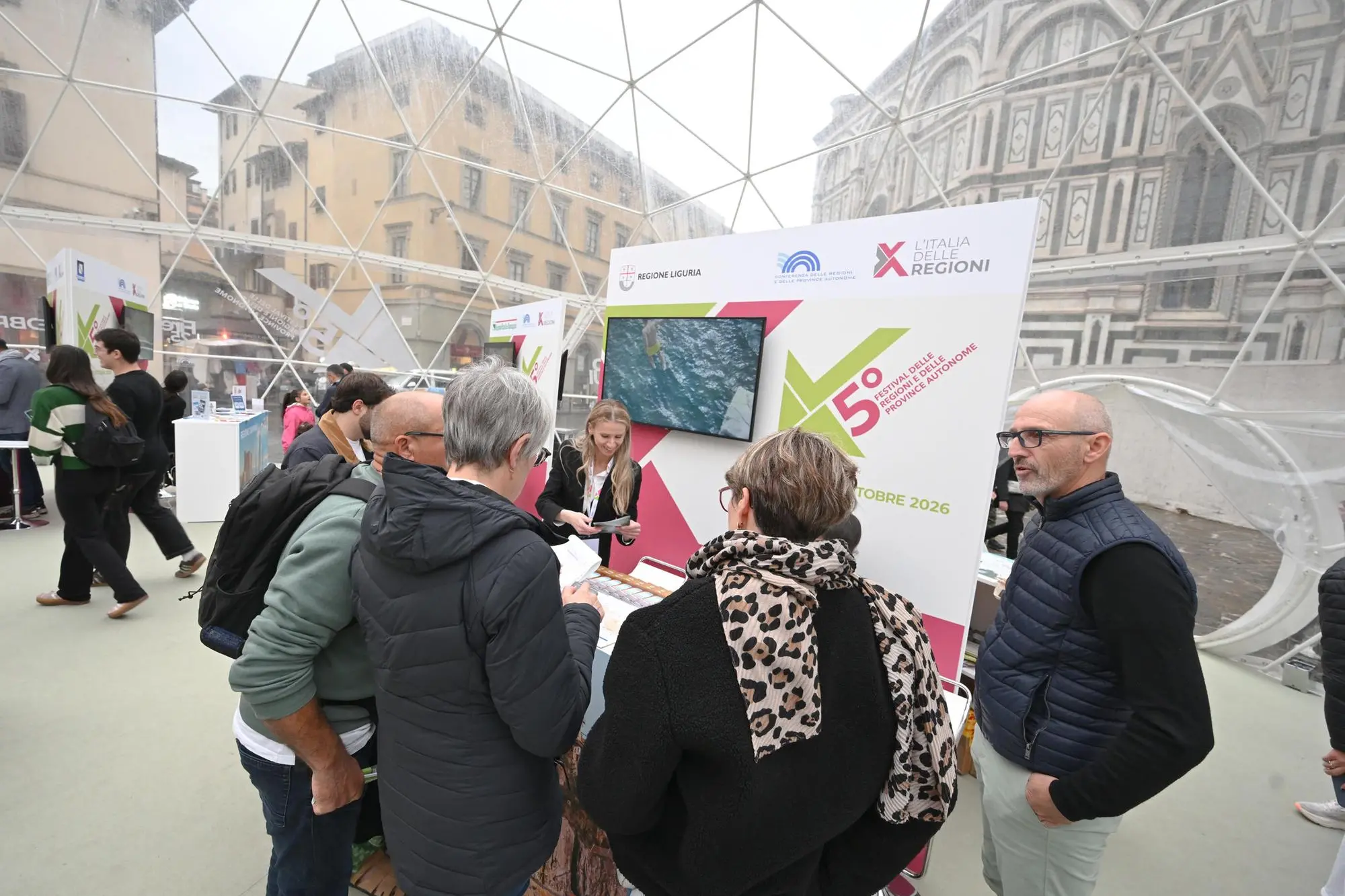 Il Festival delle Regioni a Firenze (Ansa)