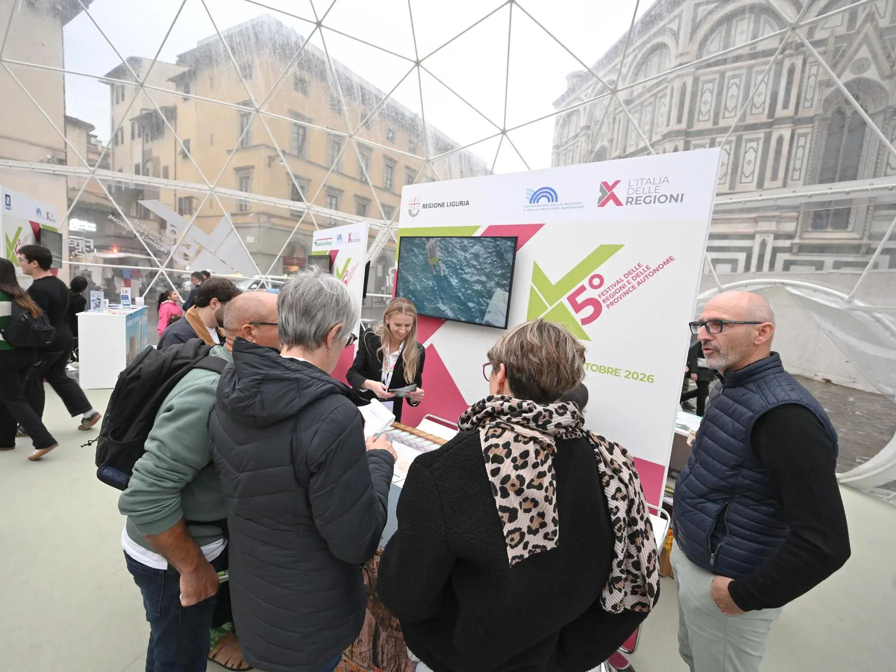 Il Festival delle Regioni a Firenze (Ansa)