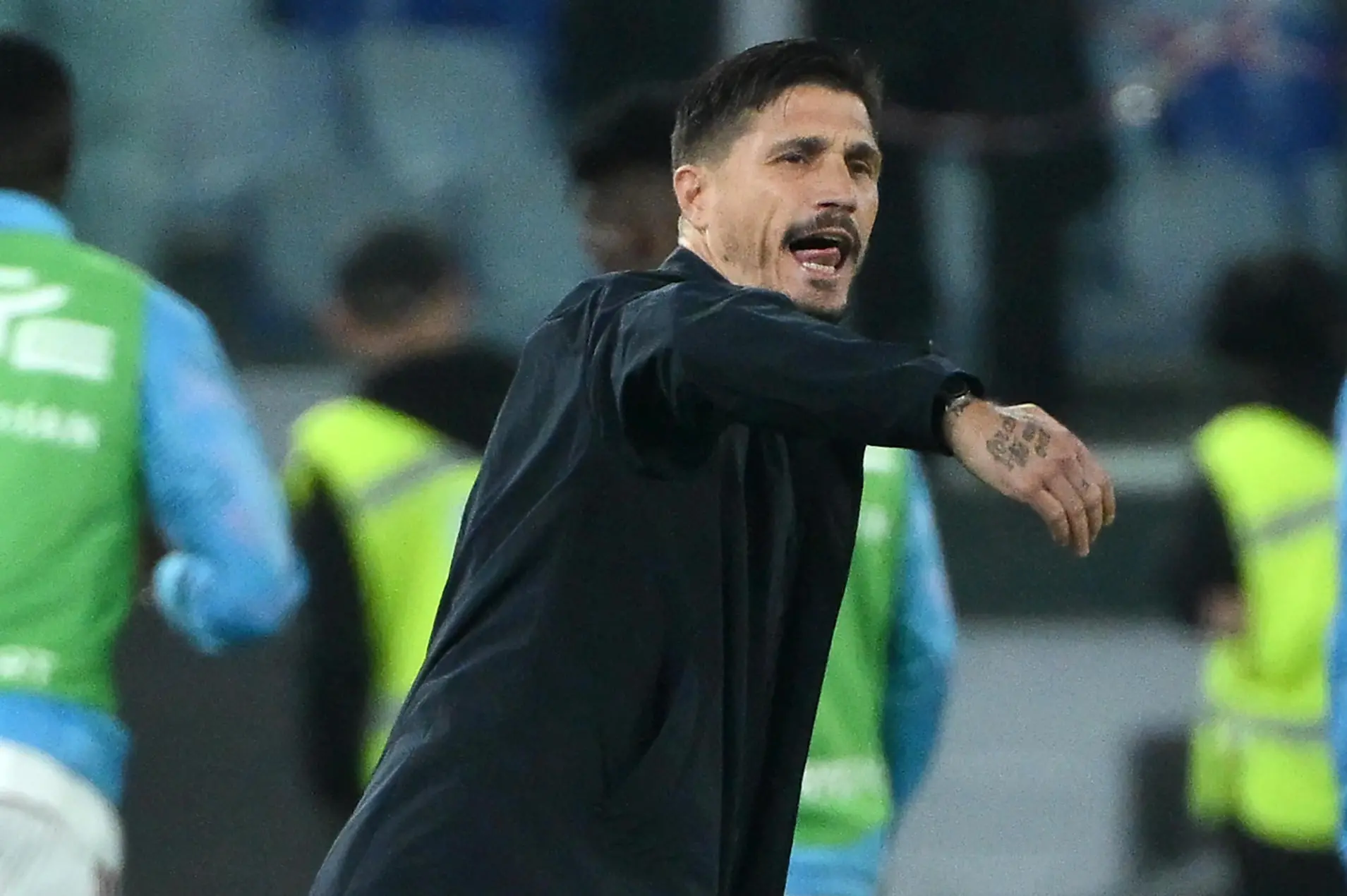 Fabio Pisacane in Roma-Cagliari (foto Ansa)