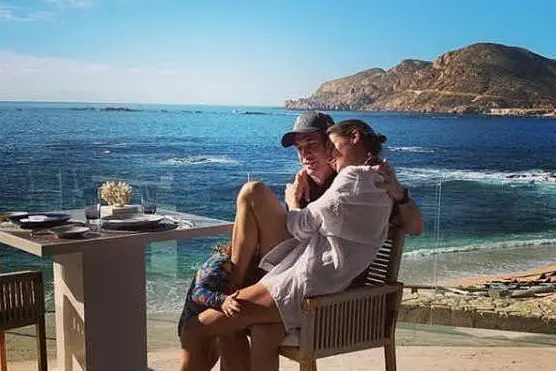 Elisabetta Canalis e Brian Perri (foto Instagram)