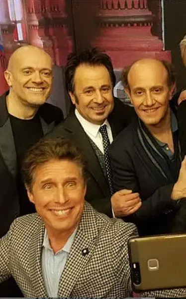 Ospite a &quot;Che tempo che fa&quot; (foto Instagram)