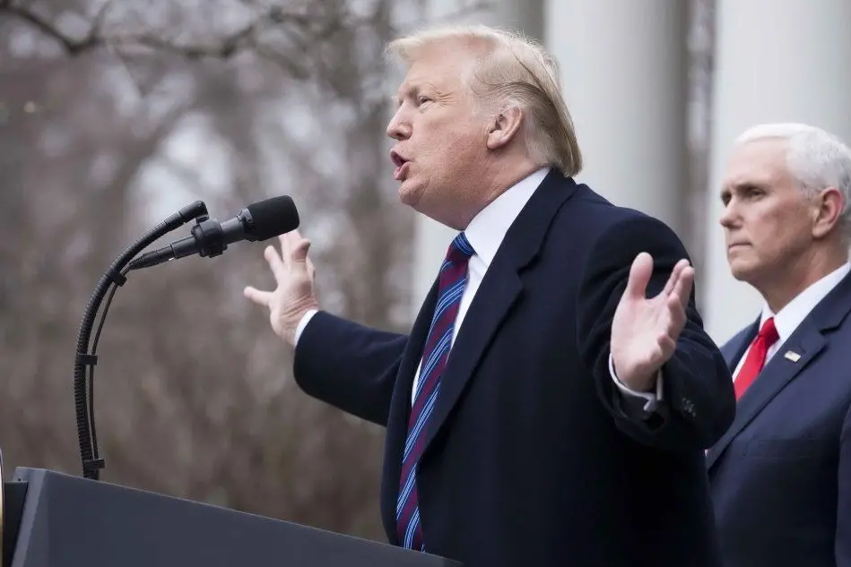 Donald Trump e Mike Pence (Ansa)