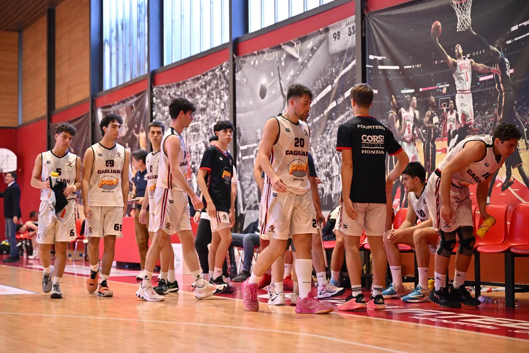 La squadra dell'Olimpia Cagliari (foto Chiaramida)