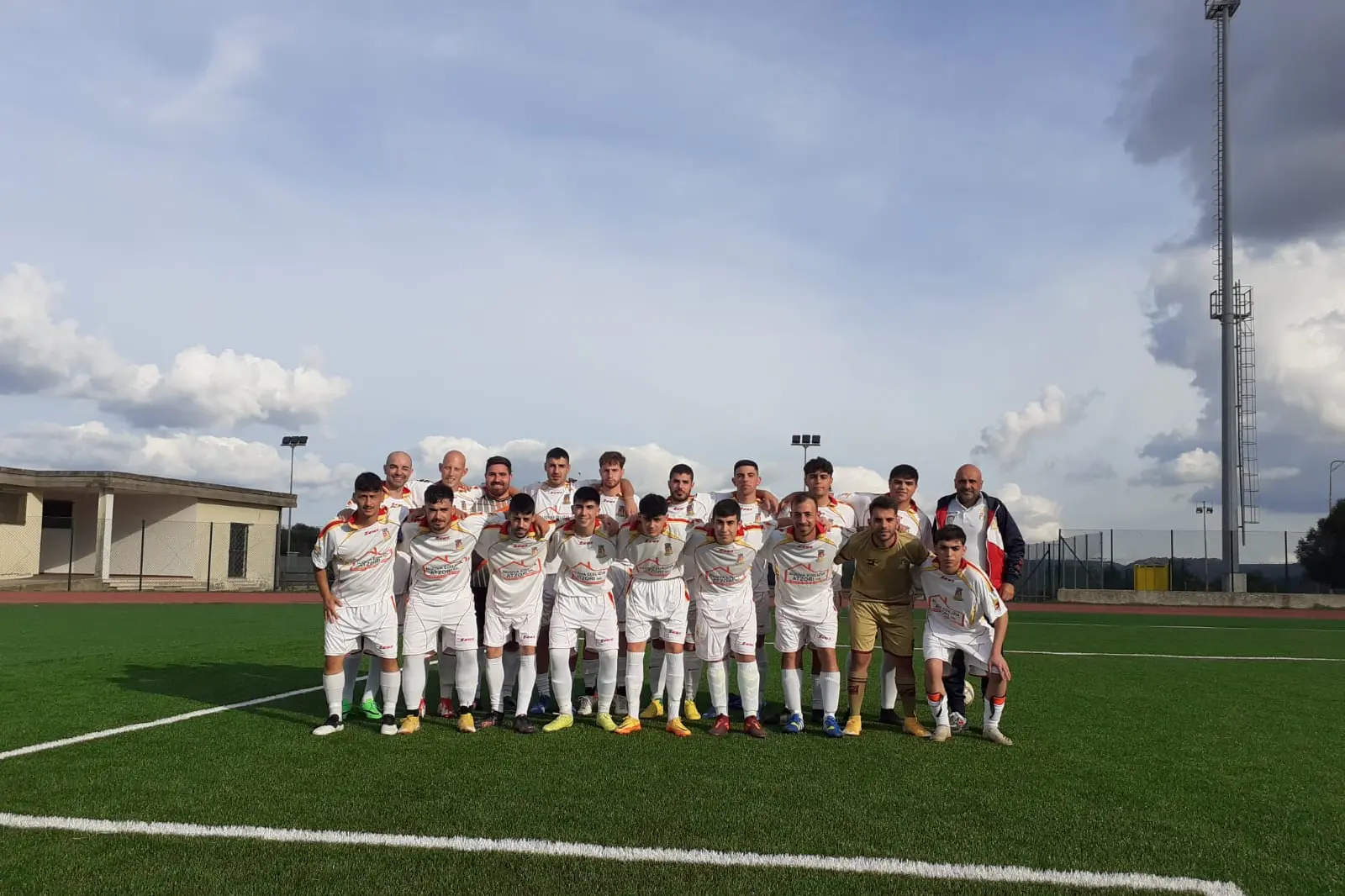 La squadra dello Sporting Mandas