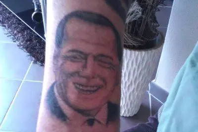 Il tatuaggio sul braccio di Marino Nonnis