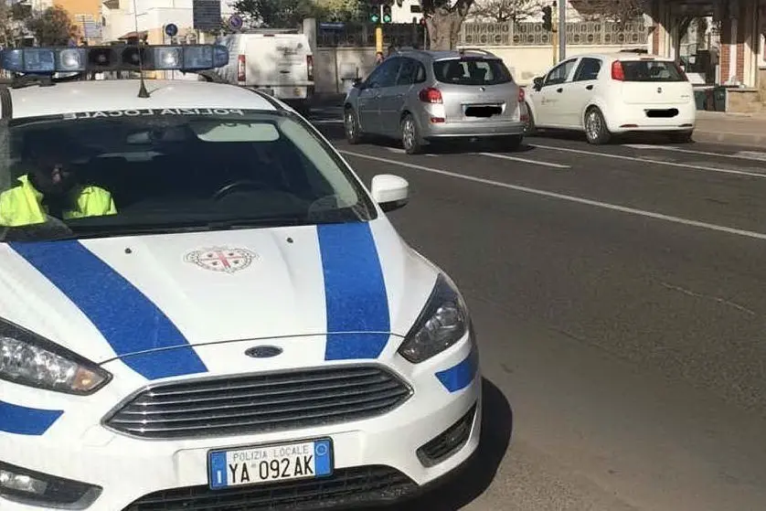 I rilievi dell'incidente (foto L'Unione Sarda - Sanna)
