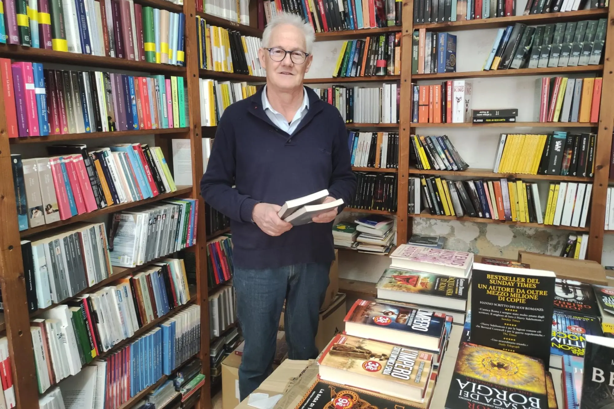 L'editore Paolo Sorba