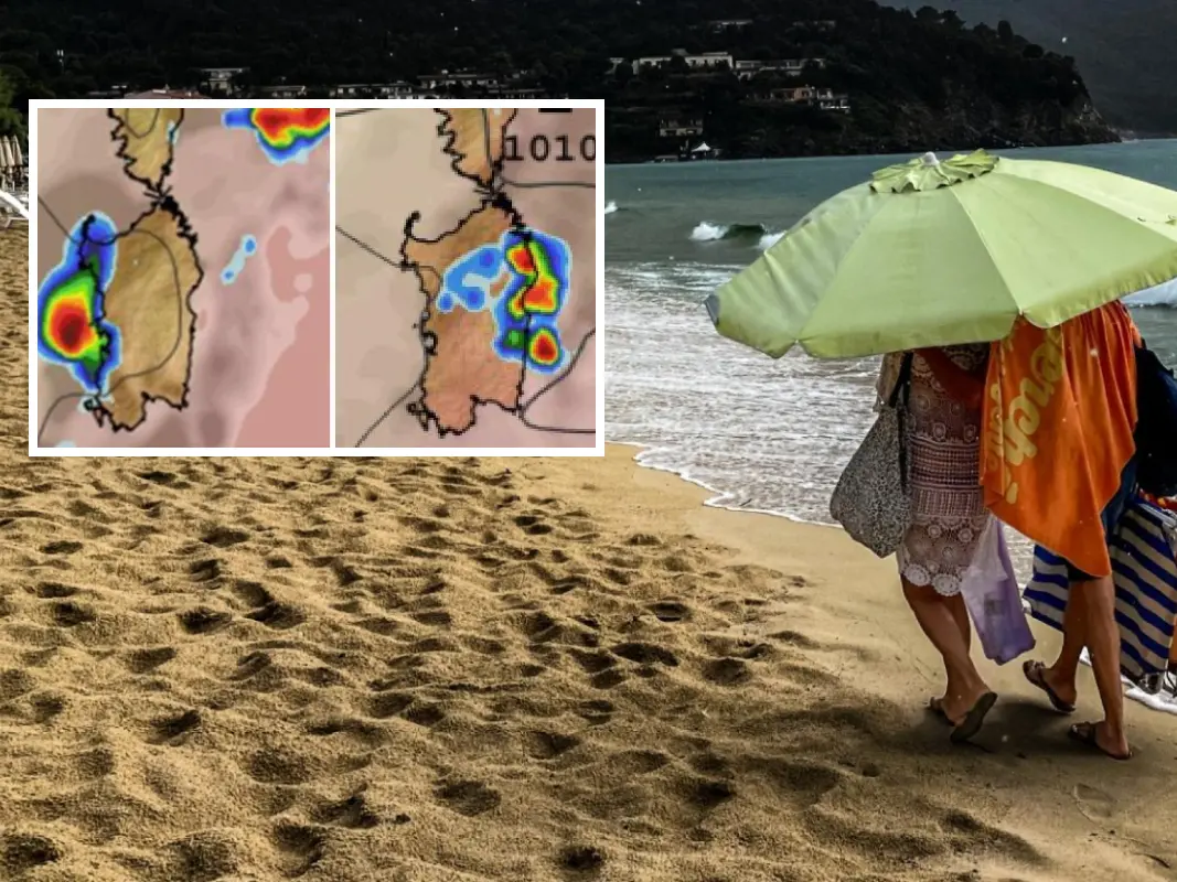 Heatwave alert in Sardinia, risk of severe thunderstorms