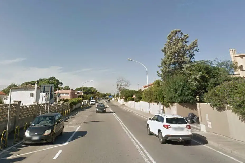 Via Leonardo da Vinci (foto Google Maps)