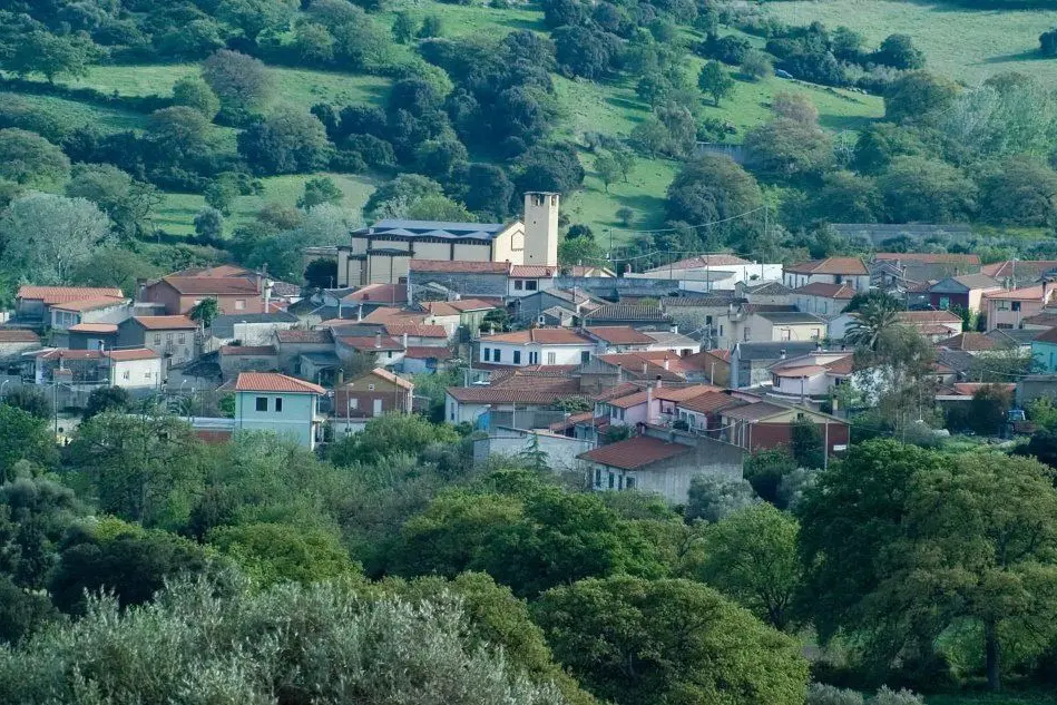 Una panoramica di Villa Verde dal profilo Facebook del sindaco