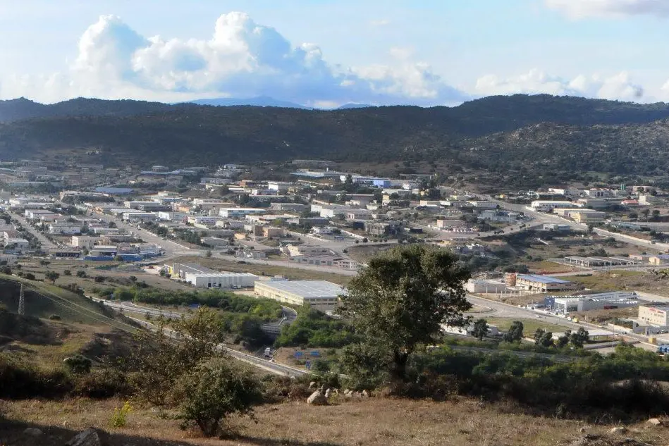 La zona industriale di Prato Sardo a Nuoro
