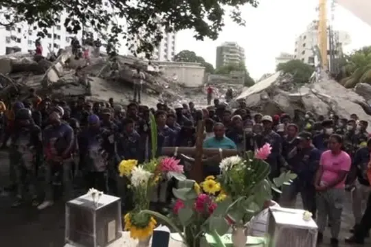 Venezuela, messa e minuto di silenzio a La Guaira a un mese dal sisma