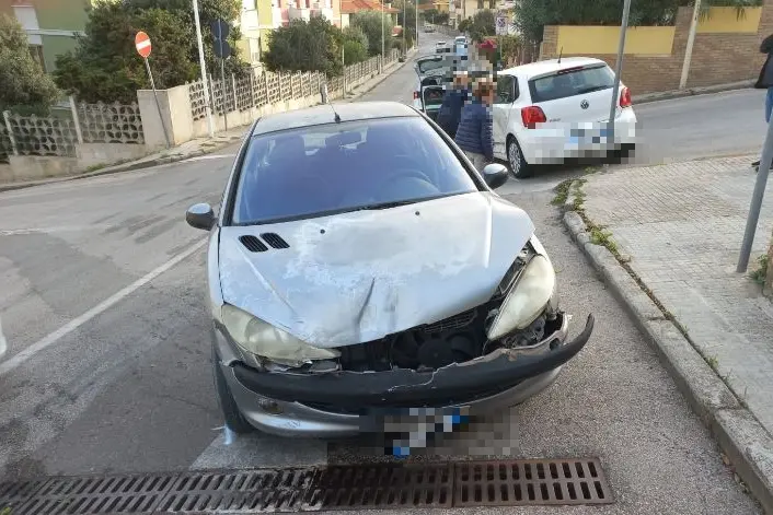 L'incidente (L'Unione Sarda - Pala)