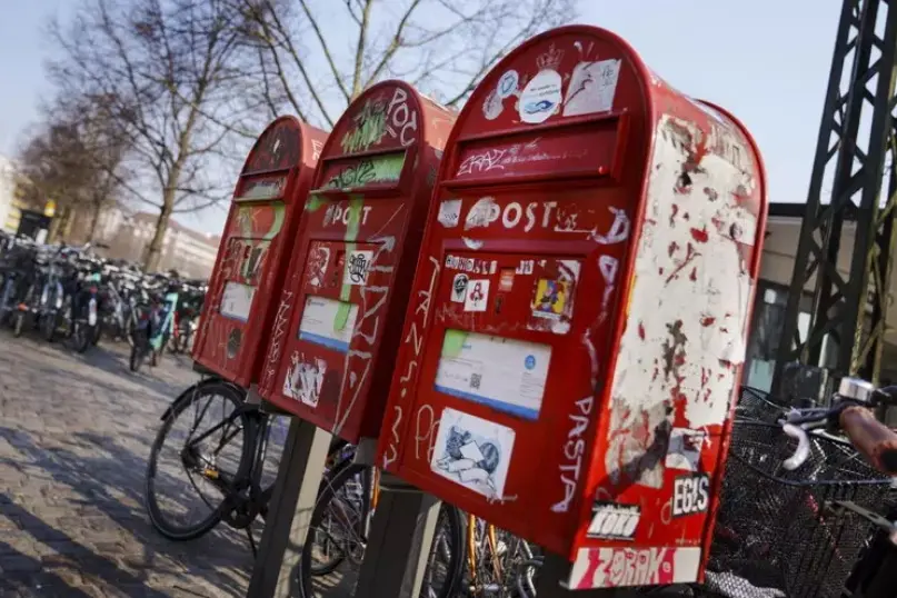 Le cassette delle lettere danesi