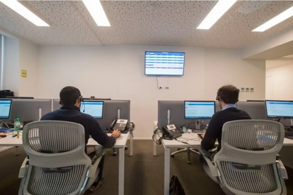 Un call center (Ansa)
