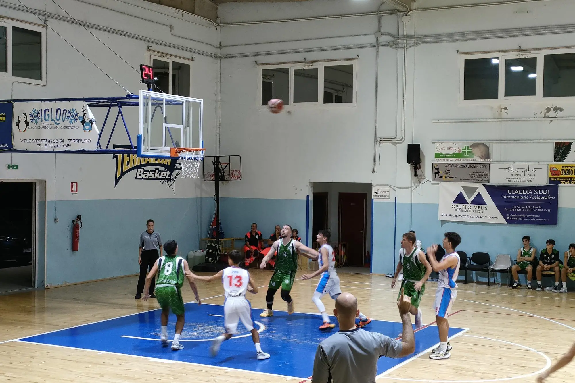 Una partita di Divisione Regionale 1 (foto di Giacomo Pala)