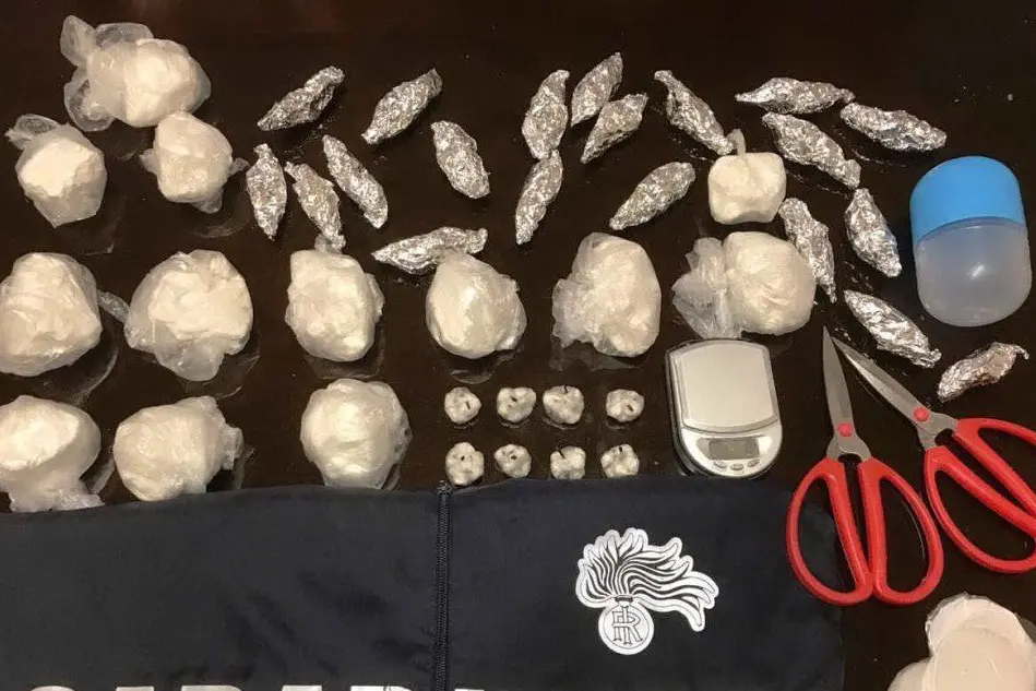 La droga sequestrata