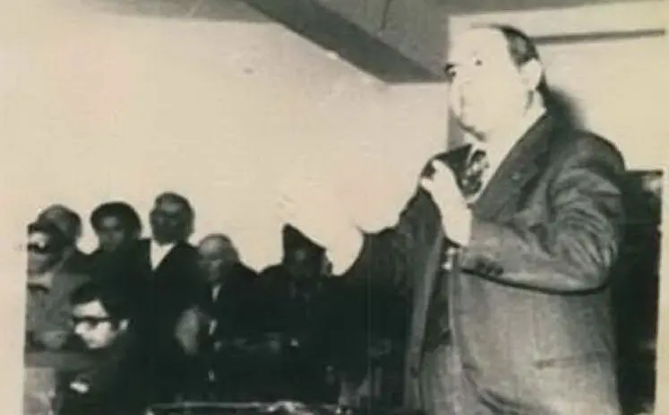È stato ucciso dal bandito Giovanni Santo Puddu (Archivio L'Unione Sarda)