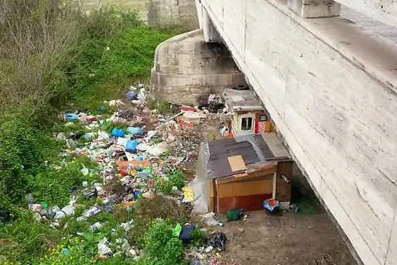 Una baracca a Roma