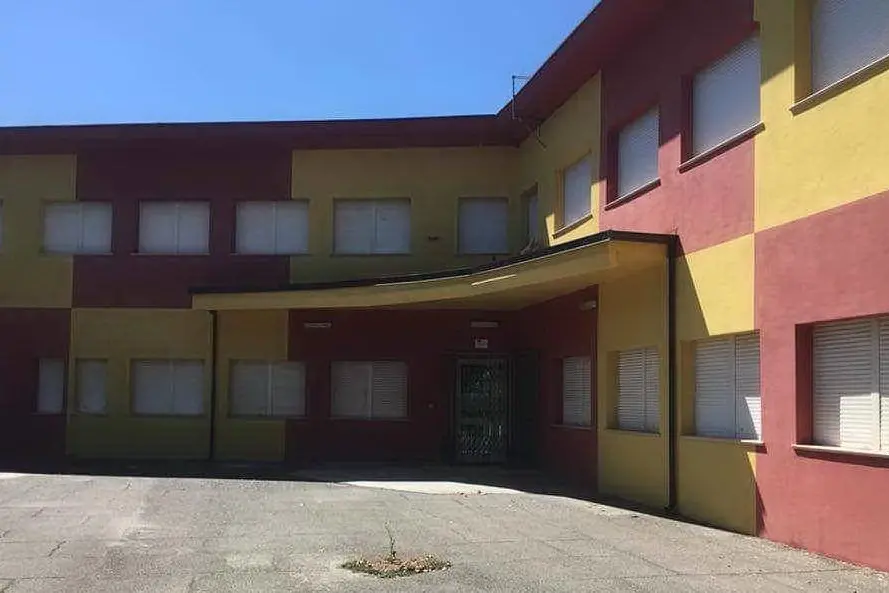 La scuola Media di Padru 'e Lampadas