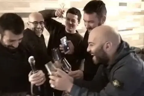 I Negramaro festeggiano l'arrivo del nuovo anno (Instagram)