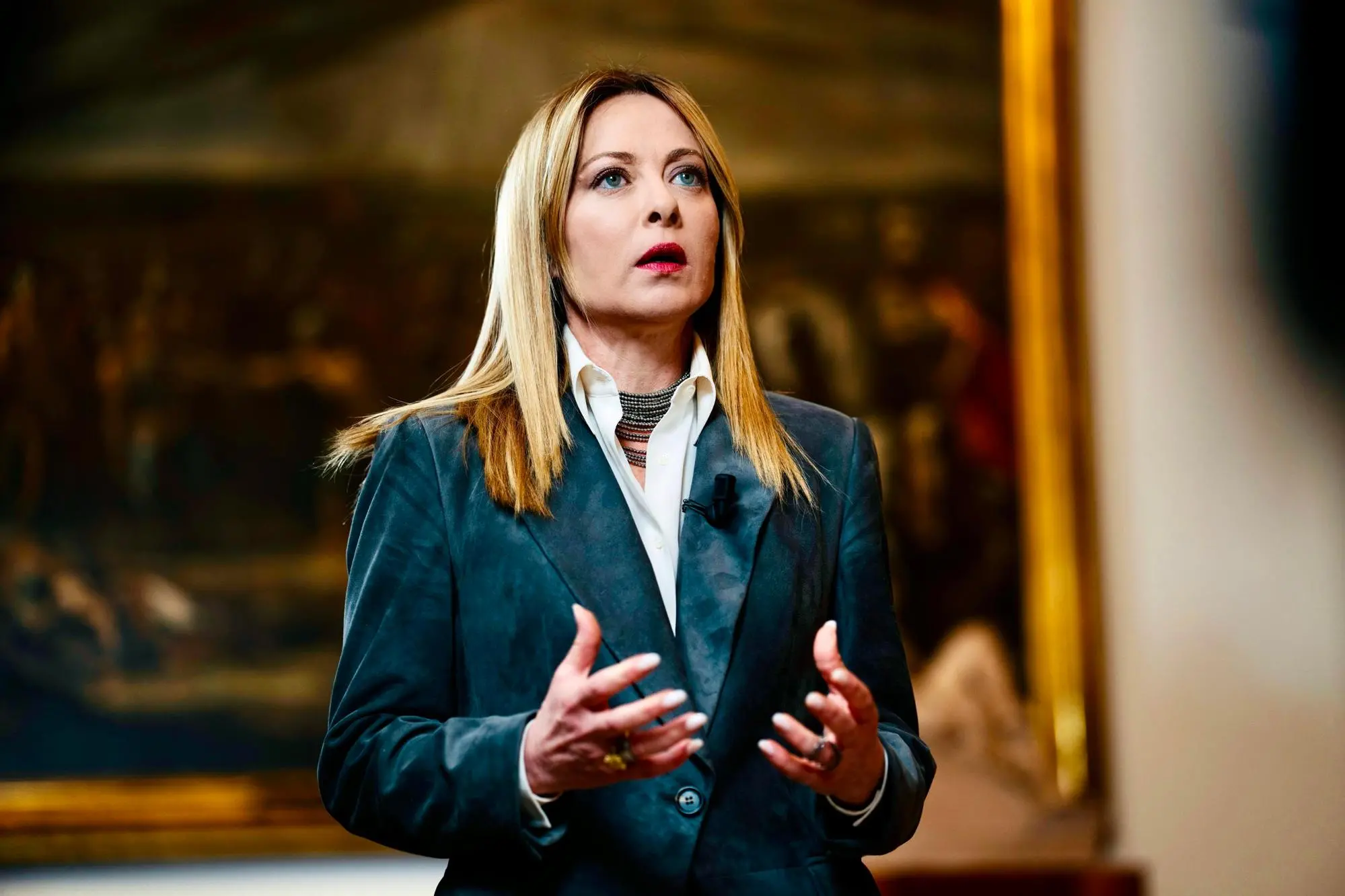 Giorgia Meloni (foto Ansa)