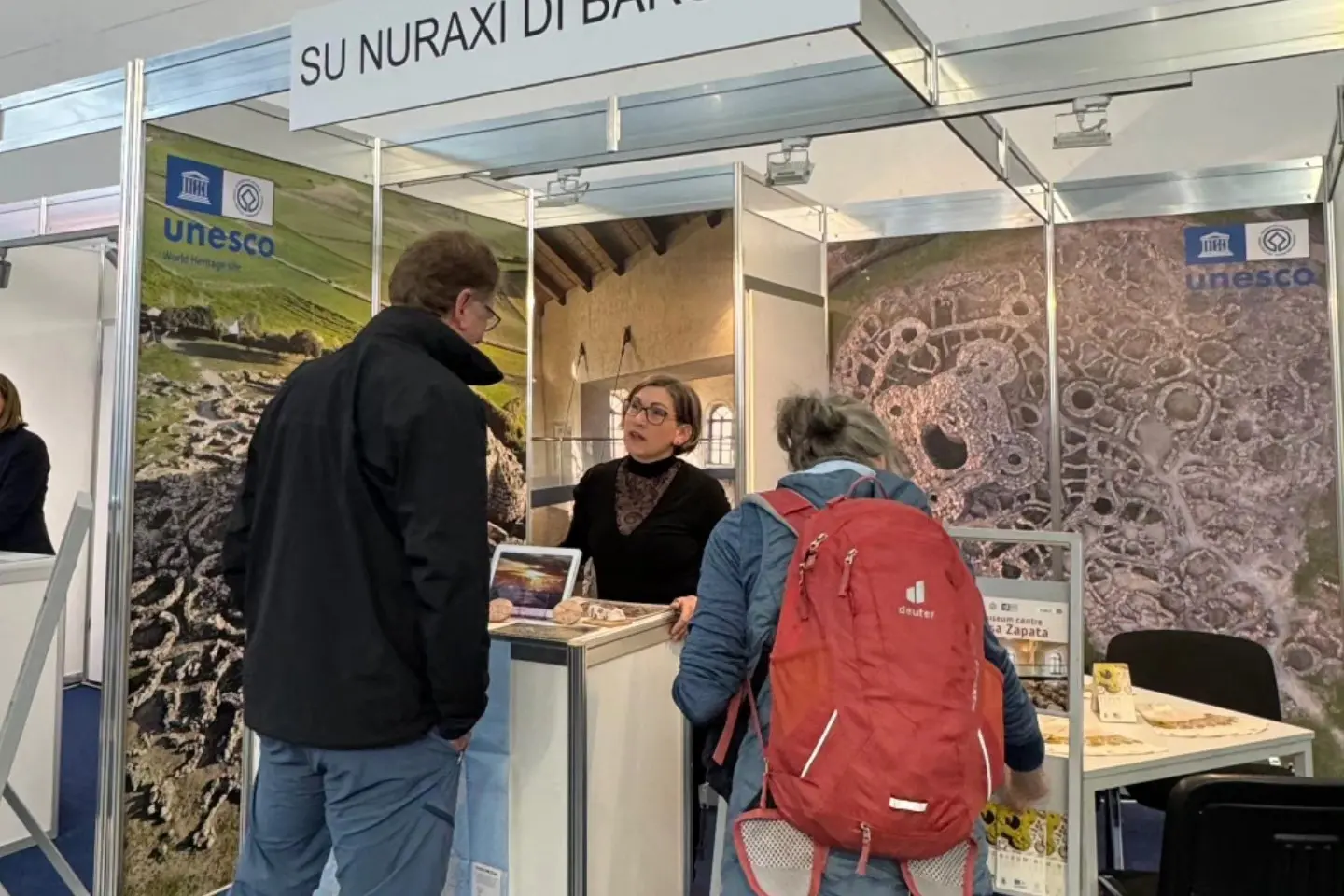 Lo stand di Barumini