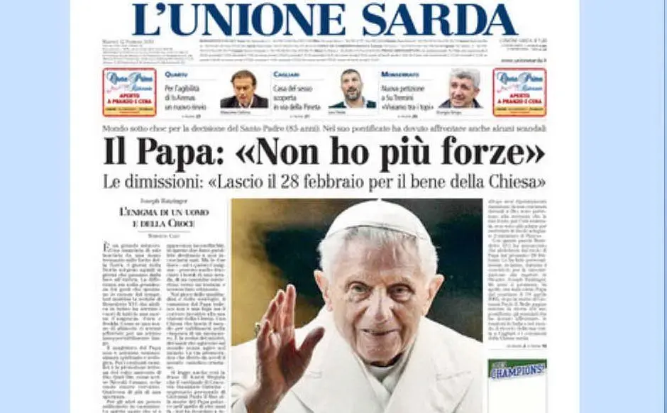 La notizia su L'Unione Sarda