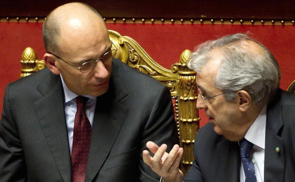 Con Enrico Letta al Senato