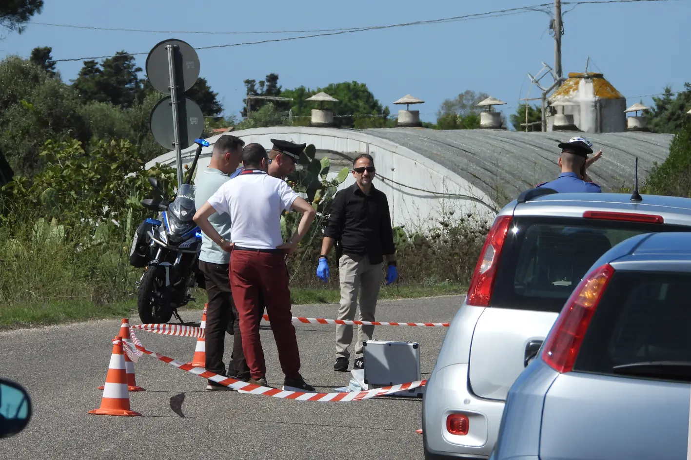 Il ritrovamento del corpo di Claudio Manca nel canale di Terralba