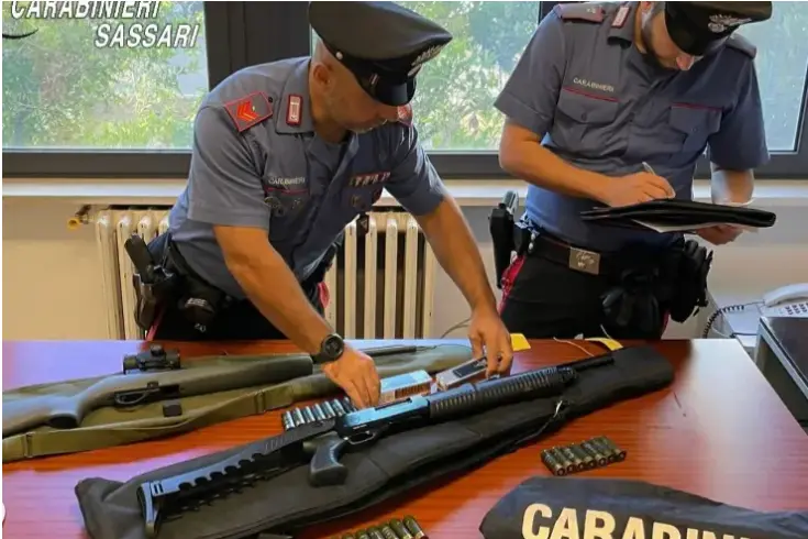 I carabinieri della compagnia di Porto Torres
