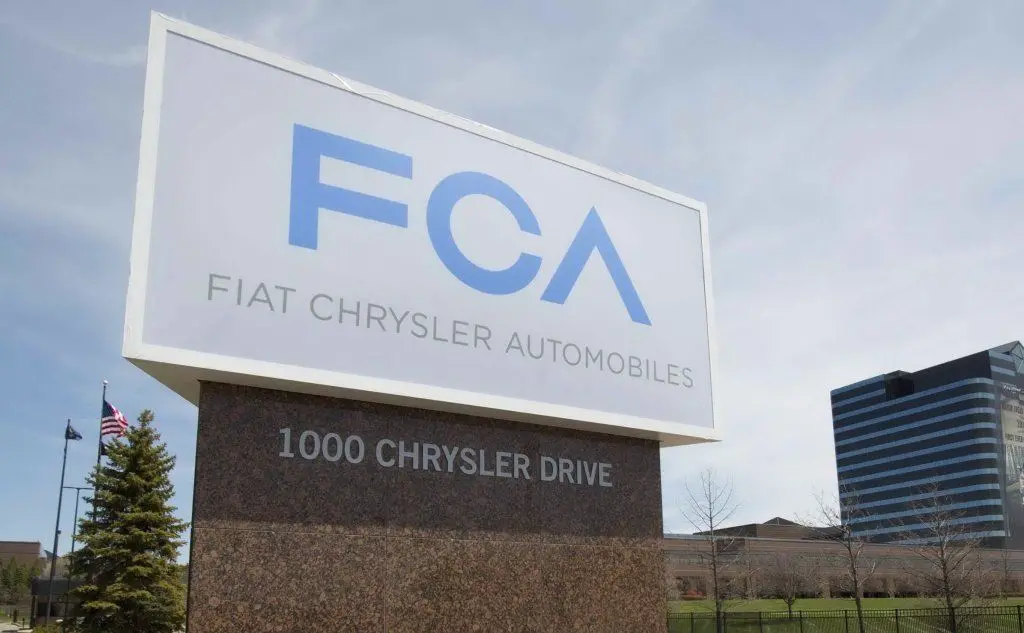 L'insegna di FCA
