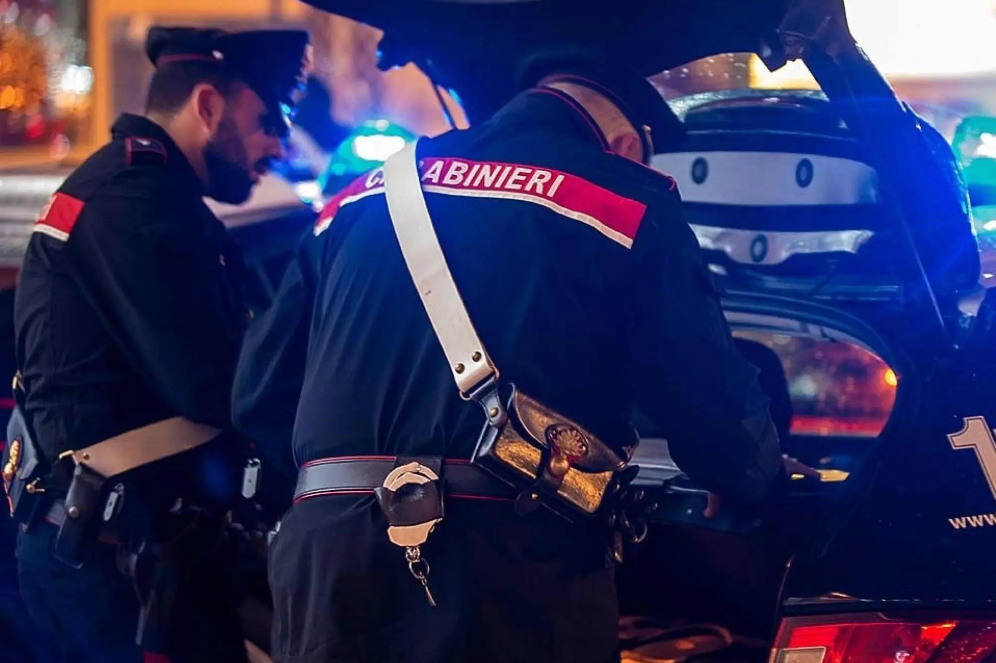 Carabinieri in servizio
