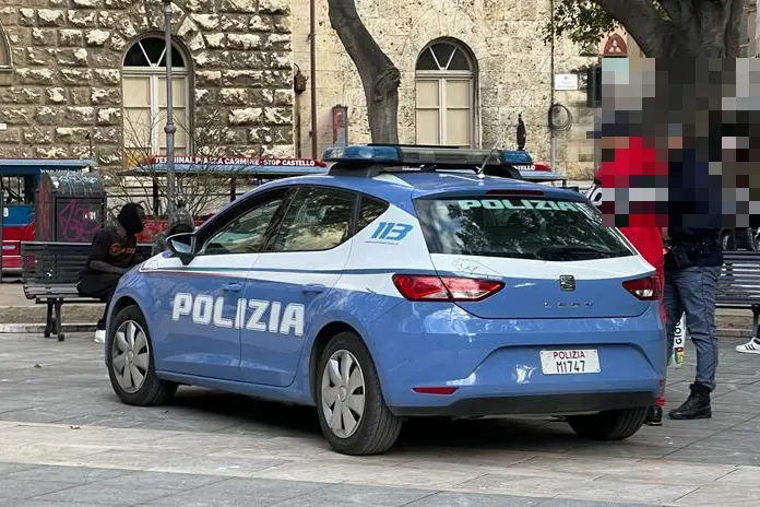Polizia a Cagliari (Foto Ungari)
